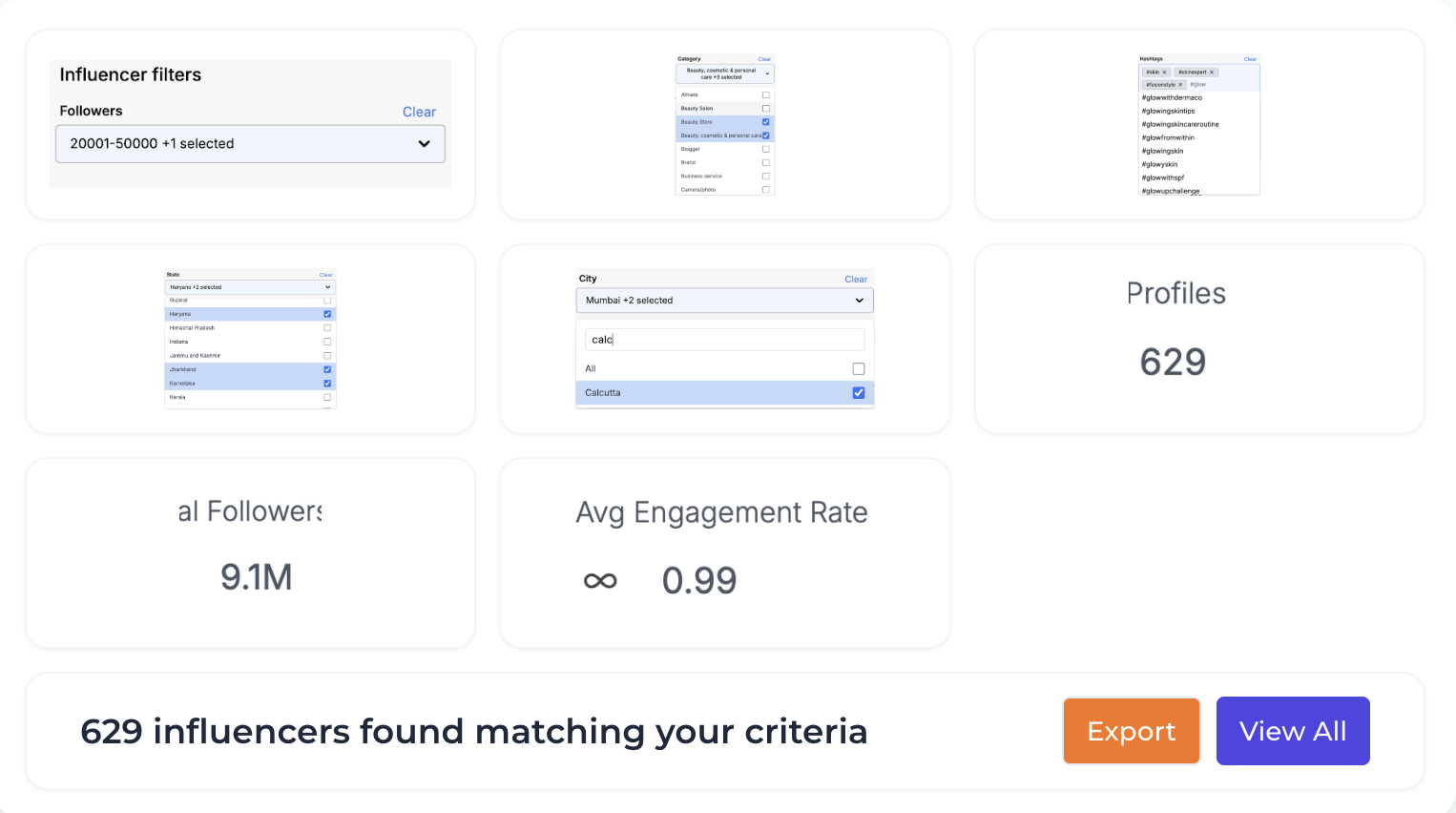 AI-Powered Influencer Discovery Dashboard